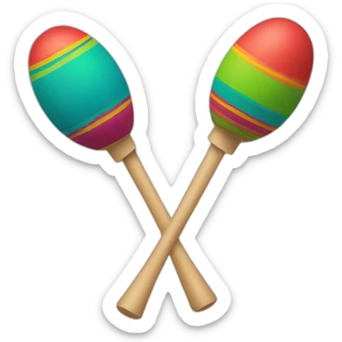 Maracas sticker