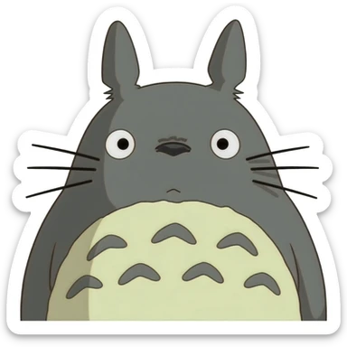 Totoro sticker
