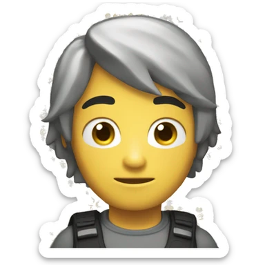 make a noob gamer emoji sticker