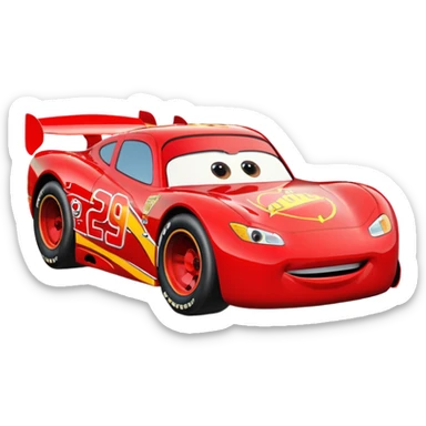 Lightning McQueen sticker
