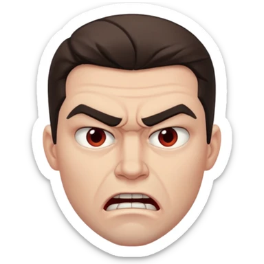 Jordan bardela qui est énervé  sticker