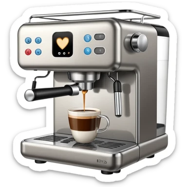 Coffee Machine sticker