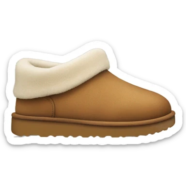 UGG tazz slippers sticker