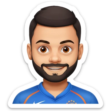virat kohli sticker