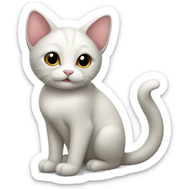 Cat siamés  sticker