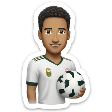 Soccer player Jamal musiala sticker