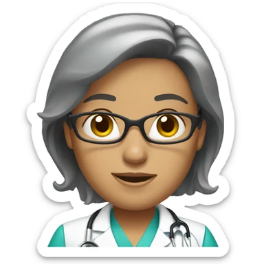 hospital secretary sticker