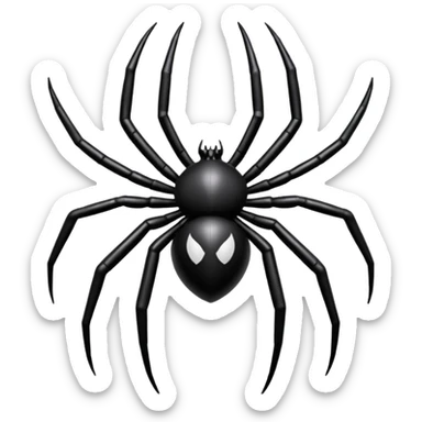 Spiderman's spider sticker