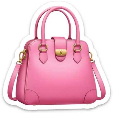 Bag jacquemus pink sticker