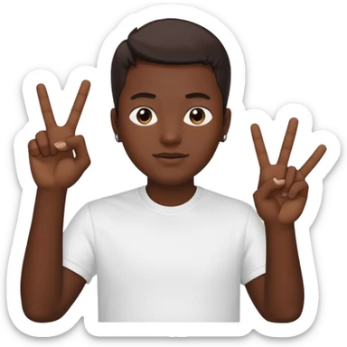 Woo gang sign sticker