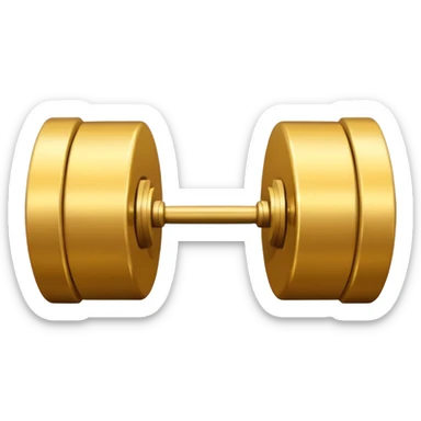 Weights logo sticker