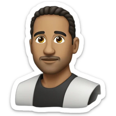 Juan Pablo Duarte Dominican patriot sticker