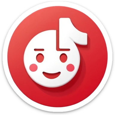 A clean, modern emoji-style icon representing a TikTok certification: a TikTok logo combined with a checkmark badge, flat design, simple shapes, bright colors, minimal details, transparent background, high resolution, emoji style. sticker