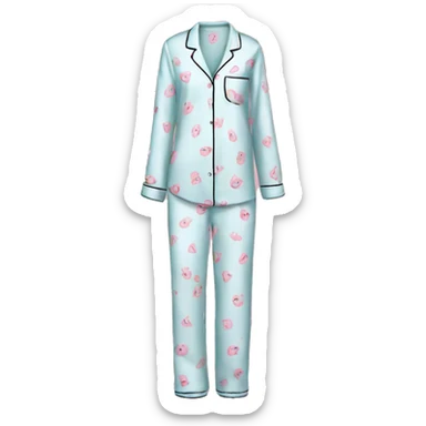Victoria secret pajamas sticker