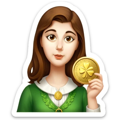 Golden Token sticker