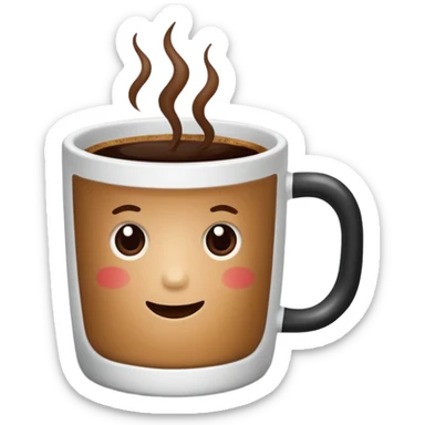 صورة ماغ للقهوة مكتوب عليه morning وجواتو نسكافيه sticker