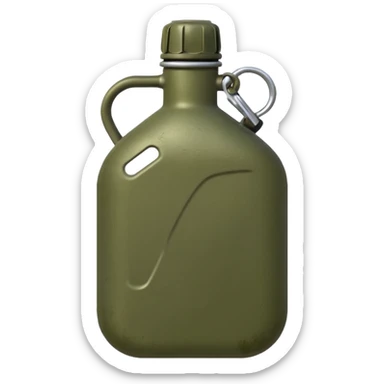 water canteen sticker