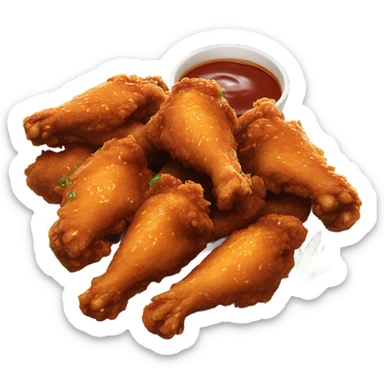 Chicken wings sticker