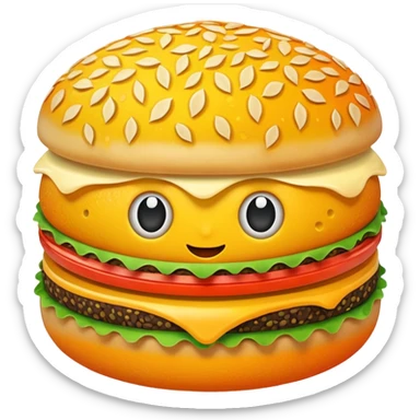 strange food sticker