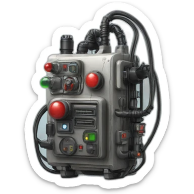 The Proton Pack, Ghostbusters sticker