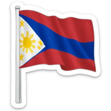 Philippines flag sticker