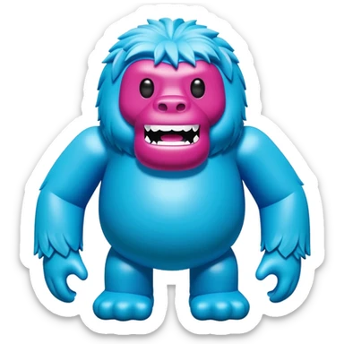 jeff koons spam yeti inflatable pinata sticker