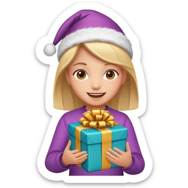 change the mouth to happy and giving a ; sticker