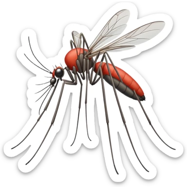 Mosquito sticker