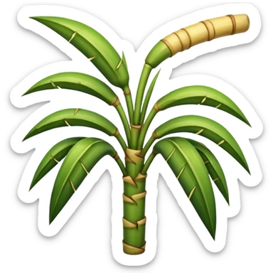 Sugar cane sticker