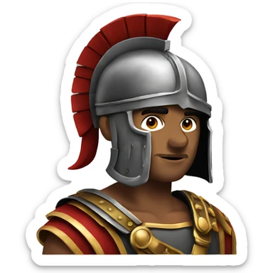 Roman gladiator sticker