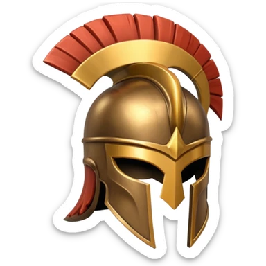 spartan helmet sticker