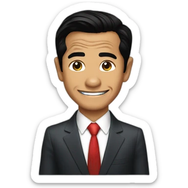 spiderman jokowi sticker