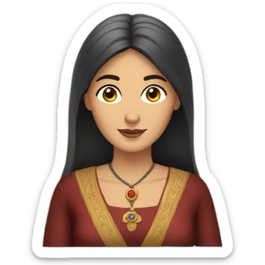 armenian woman sticker