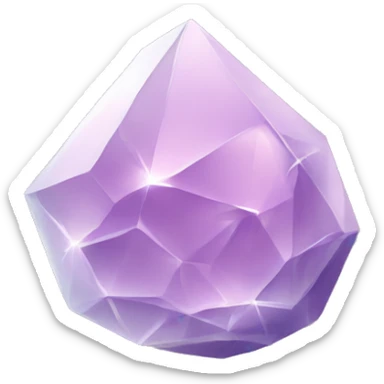 Crystal powder  sticker