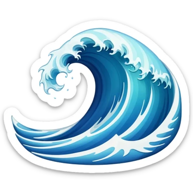 wave sticker