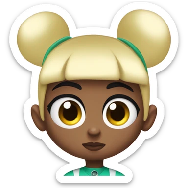 power puff girls bubles sticker