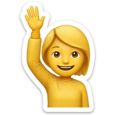 dabbing emoji  sticker