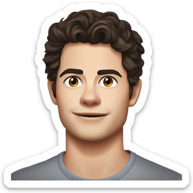 Dylan O’Brien heart eyes sticker