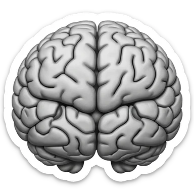 🚫+🧠  No brain sticker