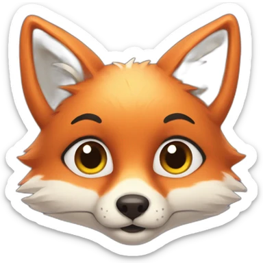 Sweetie Fox sticker