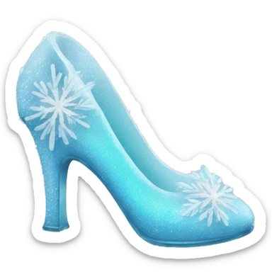 frozen elsa shoe sticker