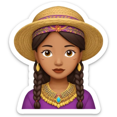 filipina wearing barot saya sticker