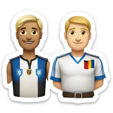 Germany and Finland  sticker