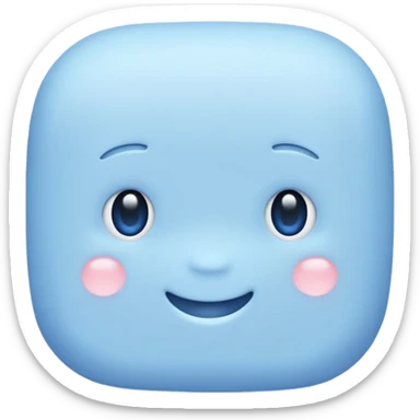 Blue aesthetic ￼ sticker