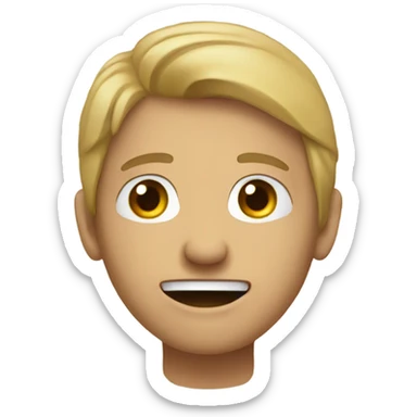 listen to someone talking sticker