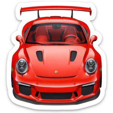 Porsche 911 Gt3 rs sticker