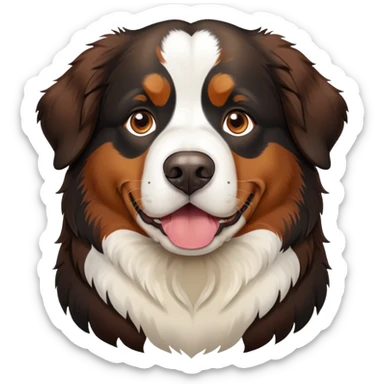 Bernese mountain dog sticker