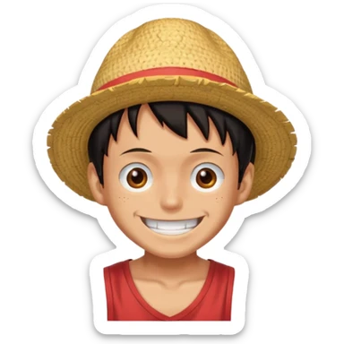 Luffy sticker
