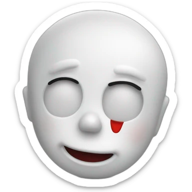 Bonhomme qui pleure sticker