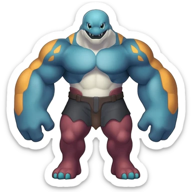 tough cool Noibat-Noivern-Trico-Scyther-Nargacuga-Litten-Hybrid sticker